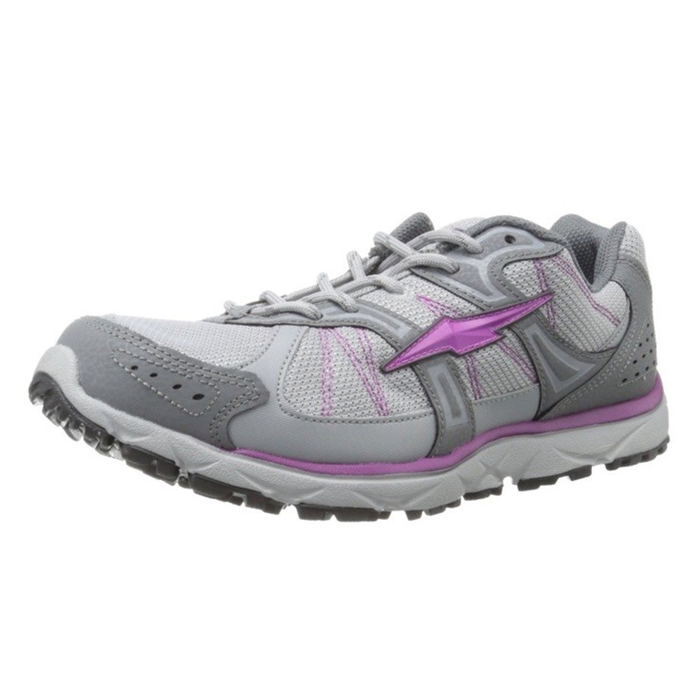 VIA Women's Avi Manitou Running Women's 11 Matte Silver/Ash Grey/Damask
